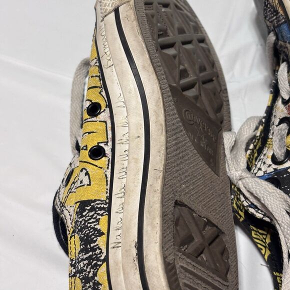 Converse All Star DC Comics Batgirl  Sneaker Women's size 7 Men's 5  - Good Cond - Picture 8 of 13